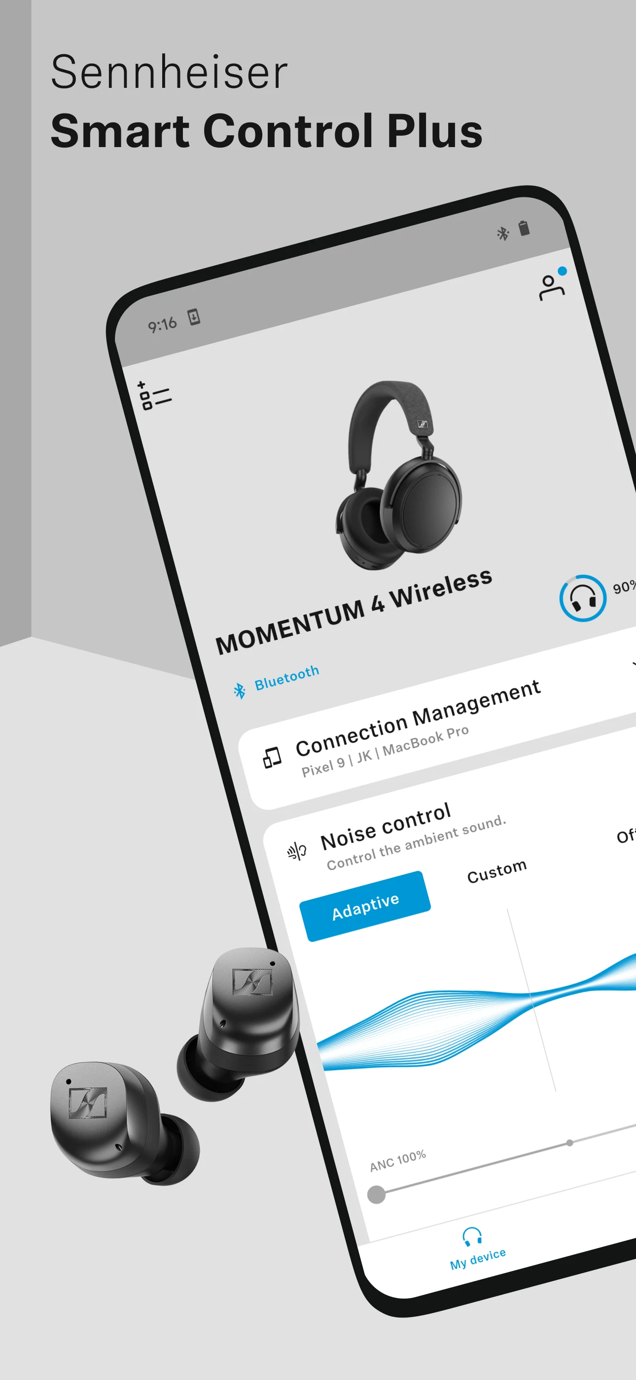 Sennheiser Smart Control Plus screenshot