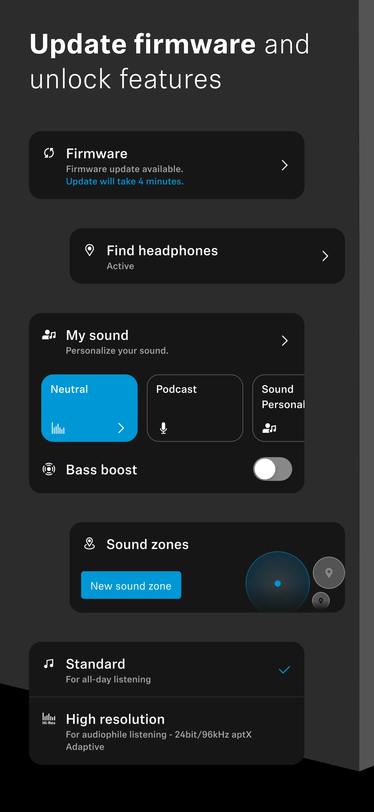 Sennheiser Smart Control Plus screenshot